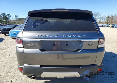 2017 Land Rover Range Rover Sport Hse из США, поврежденный, VIN SALWR2FV9HA177630